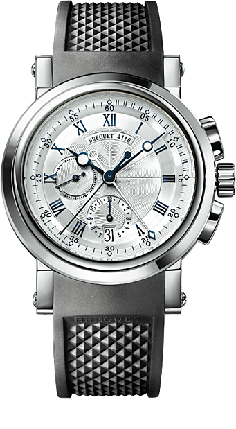 Breguet Marine Automatic Dual Time watch REF: 5857st/12/5zu - Click Image to Close